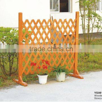 wooden flexible fence