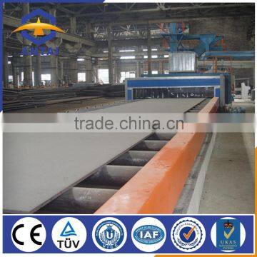 Automatic steel plate shot blasting machine