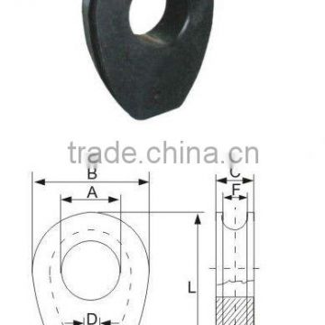 Steel Wire Rope Solid Thimble