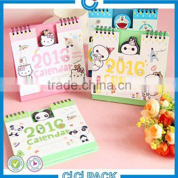 calendar printing supplier,top selling customized cheap price cartoon calender printing