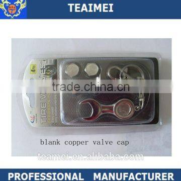 Manufacture Direct Sale Cooper Metal Brand Air Car Tire Valve Caps