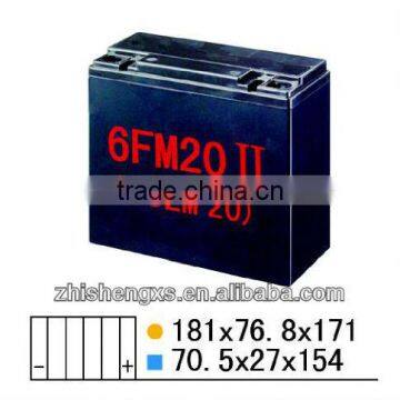 12v 20ah Selead Storage battery containers