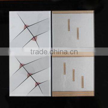 Wireless control receiver glass panel smart wall switch touch screen, home automation smart wall switch Z-wave
