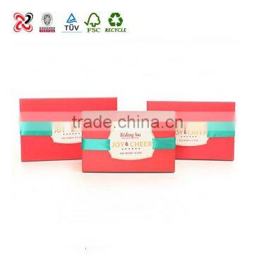Luxury Rigid Lid And Base Gift Paper Candle Box