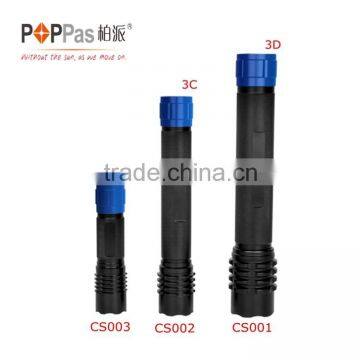 POPPAS CS001/002/003 series zoom led flashlight