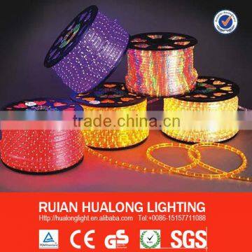 Remote Control Rice Rope Light Thin Rope Light Car Hotel Decoration Light Round 2 Wires Rope Light photo-2