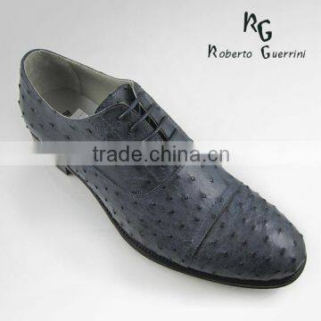 New Ostrich Skin Dress Shoe