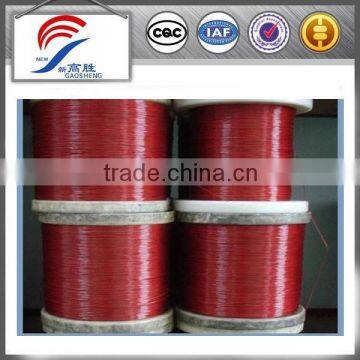 PE coating galvanized steel wire rope supplier