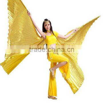 2016 High Quality Egyptian Opening Isis Wings Belly Dance Accessories Wing Brand New 8 Colors Available