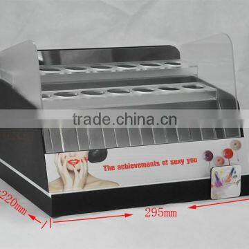 Acrylic Makeup Organizers Stand/PMMA Cosmetic Display for Nail Polish Racks