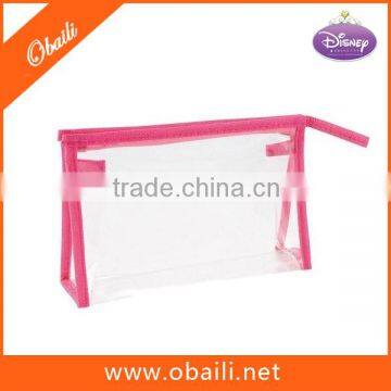 2014 Lovely and Promotional Transparent PVC Bag/ Cosmetic Bag for Girls