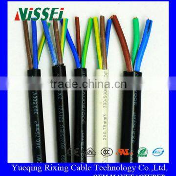 Flexible Rubber Power Cable Sheathed Multi Core Copper Wire OEM Manufacture China Manufacturing Product