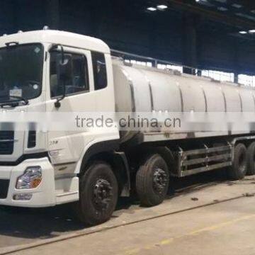 2axles stainless milk tank truck