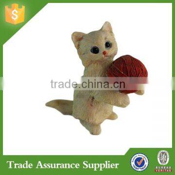 Chinese Cheap Item Resin Lucky Cat Sculpture/Cat 3 Movie photo-3