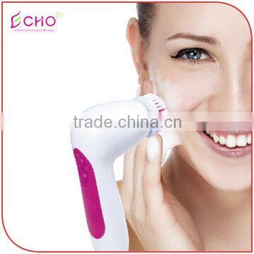 5 in 1 Facial Cleansing Brush Massager for Deep Skin Clean