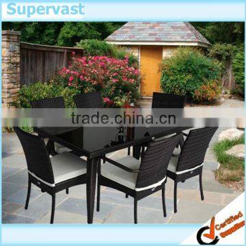 7PC Patio Set Wicker Outdoor Furniture