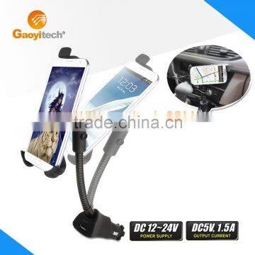 2016 factory prices car cigarette car charger and car holder mobile phone holder