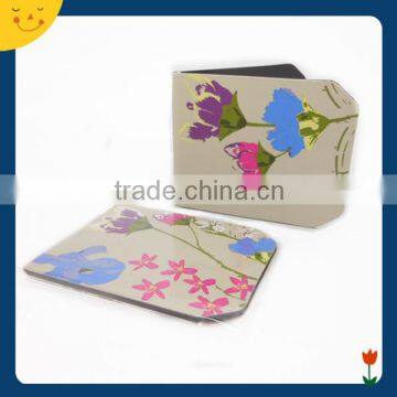 Flower printed magnetic paper handmade bookmark