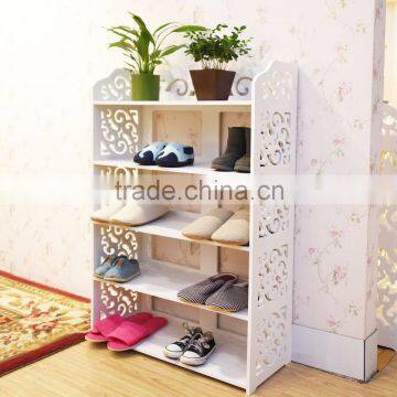 30 Pair Free Standing 5 Tier Shoe Tower Rack Organizer Space Saving Cheap Shoe Rack photo-3