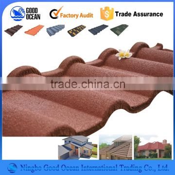 building materials stone coated roofing tile