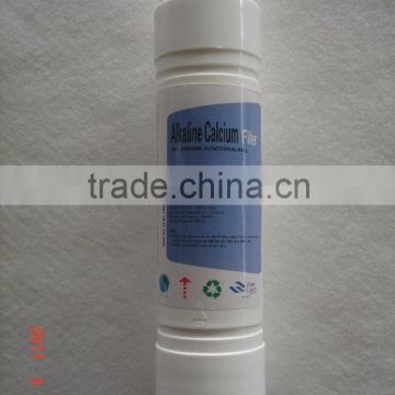 Alkaline Calcium Filter with U type Connector/alkaline filter cartridge