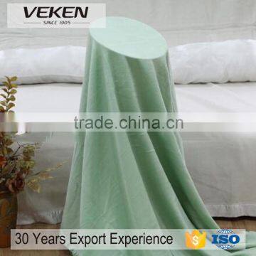 veken products super soft bamboo green blanket