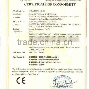 Ozone Detector/Long Life Integrated Ozone Generator/ozonizer/ Ozonator