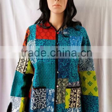 Girl's Latest Fashion Winter Use Indian Kantha Jackets