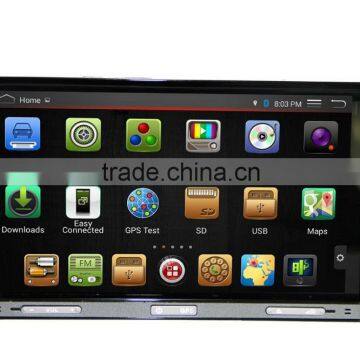 DR7053 android4.4.4 quad-core 7inch 2din universal car DVD player with built-in WiFi,illumination light,mirror-link,OBD,etc