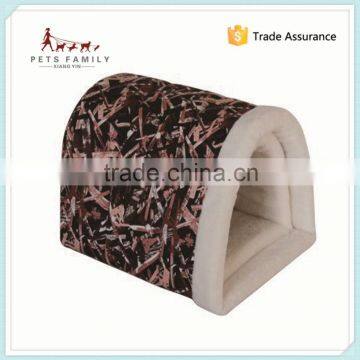 Bone Decoration Indoor Soft Fabric Dog House for Sale