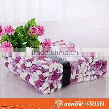 Super soft coral fleece anti-pilling promotional blanket