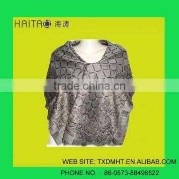 grey fashion shawl