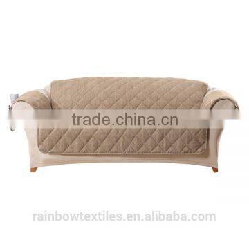 cheap quilted sofa cover with non-slip fabric