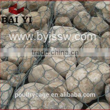 Anping Manufacturer Baiyi Welded Wire Mesh Gabion Basket With Reasonable Price