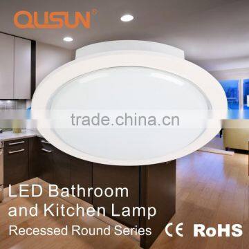 LED Bathroom and Kitchen Lamp / Ceiling Lamp 8W Round Embeded Mounted