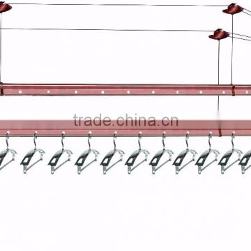 Heart Shape Design Lifting Clothes Drying Rack Hanger photo-3