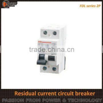 Residual current circuit breaker FDL series 2P