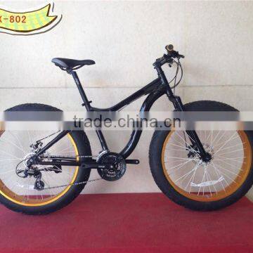 26" 24 speed fat bike / fat mountain bike /fat tire bike