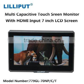 High brightness 400cd 7 inch widescreen Touch Sreen Monitor, Applications Car