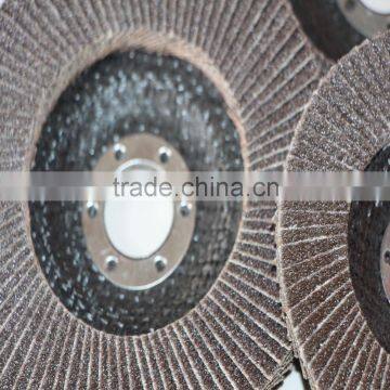 180mm Sharp Flap Disc Calcined produced by automatic machines