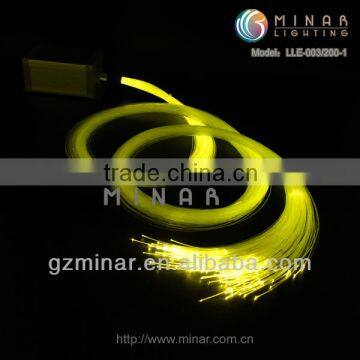 LED fiber optic kits, 6 colors changing, Mitsubishi fiber, remote controller