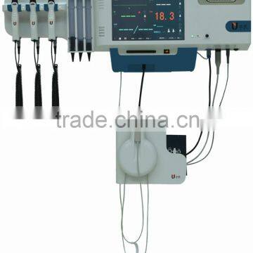 New Patent Medical Equipments Multi-function Informanization Wall Mounted Vital Signs Diagnosis System with Endoscope