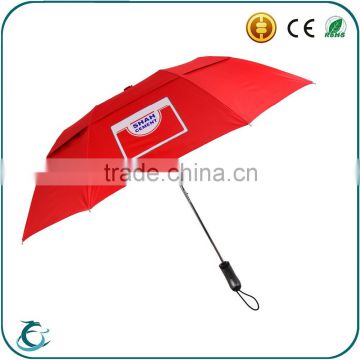 Superior 2 fold UV Coated Sunproof Double Canopy Windproof Umbrella