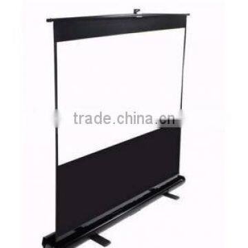 Floor Pull Up Projection Screen/Portable Floor Standing Projector Screen