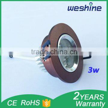 Coffee Design LED Ceiling Lights Long Lifespan 3w 5w 7w LED Down Lights photo-3