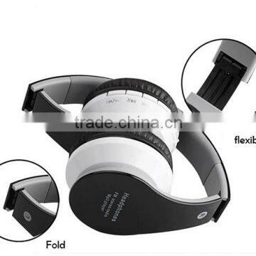 Newest Sports Bluetooth Stereo Headsets For Both Ears folding bluetooth headset