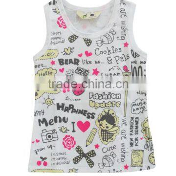Children Tank Top Printed Shirt- TO-SNG-01/15.03