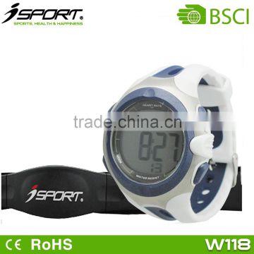 Heart Rate Monitor Watch With Calorie Counting, Training