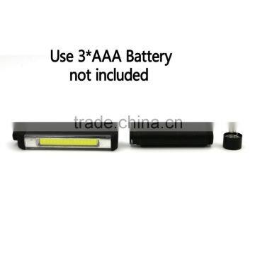 Hot Mini Pen Flashlight Aluminum Waterproof With Pen Holder Can be Placed Pocket photo-2