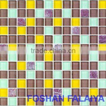 Crystal Mosaic Glass and Stone Mosaic GS033